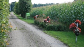 Fiets prachtige boerenfietstochten